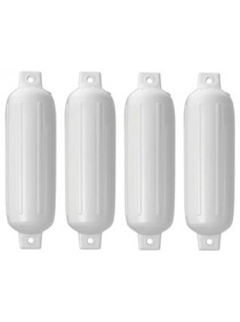 Кранец ребристый 4.5"x16", 4 шт белый Канада 79-161-F