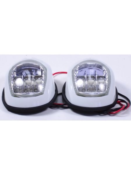 Пара LED навигационных огней, белый , C91006PW-1 Пара LED навигационных огней, белый , C91006PW-1