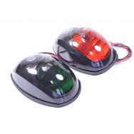 Пара навигационных огней, черный корпус, C91005PB
