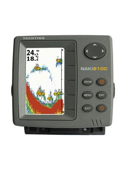 Эхолот Naki 810С двухлучевой, цветной