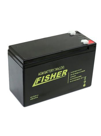 AGM аккумулятор7Ah Fisher 12B