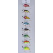 Воблер DW-1293 4.2g 45mm Swiming Depth: 0.3-0.9m