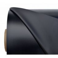 Ткань ПВХ (PVC) 50х2,05м черный, 950гр рулон