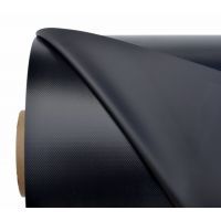 Ткань ПВХ (PVC) 50х2,05м черный, 950гр рулон