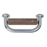 Ступенька дерево/нержавейка HF04-063SA 270X130MM