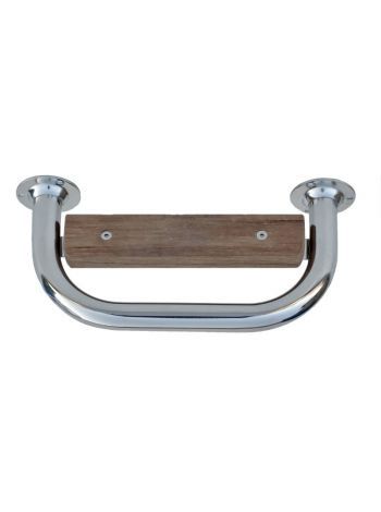 Ступенька дерево/нержавейка HF04-063SA 270X130MM