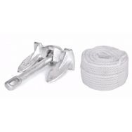 Комплект Якорь navy 5lbs/2.3 кг + 30м 6мм белая