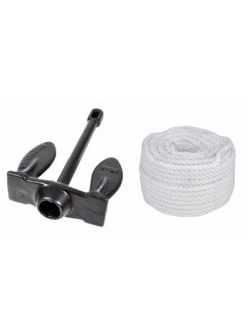 Комплект Якорь Navy PE 15 lbs 7 кг + 30м 8мм белая