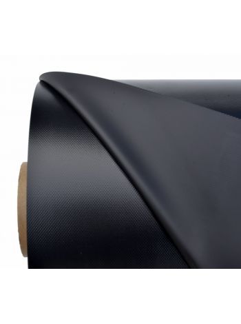 Ткань ПВХ (PVC) 50х1,50м черная 1100гр