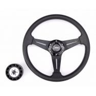 Руль PRETECH HD-5125D 350мм черный