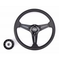Руль PRETECH HD-5125D 350мм черный