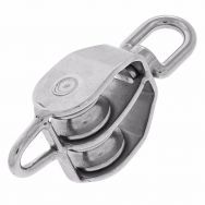 Двойной роликовый блок с кольцом с вертлюгом 25mm