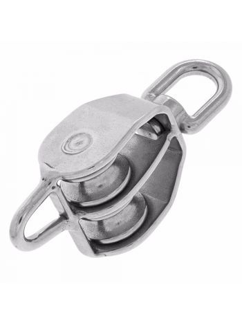 Двойной роликовый блок с кольцом с вертлюгом 25mm