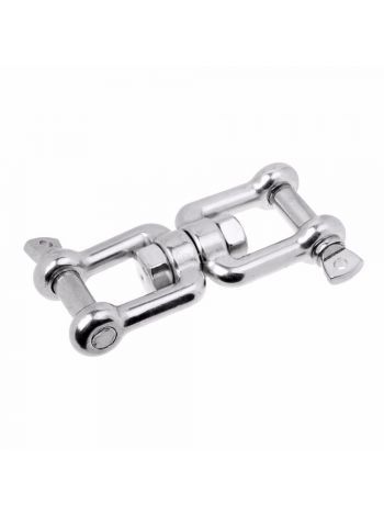 Вертлюг с двумя закрутками 6mm