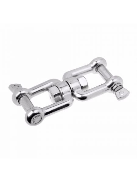 Вертлюг с двумя закрутками 6mm