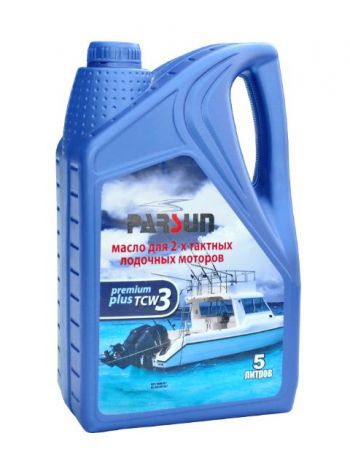 Масло PARSUN 2-х тактное TCW3 Premium Plus 5 литров