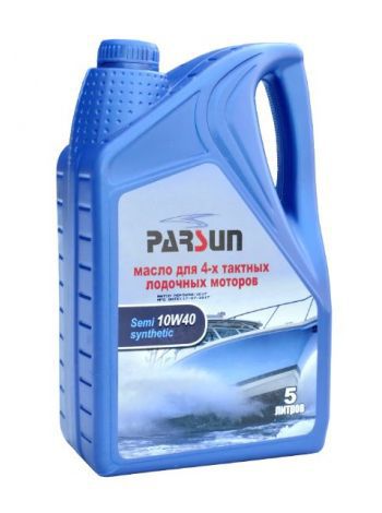 Масло PARSUN 4-х тактное 10W40 полусинтетика 5 литров