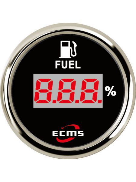 Цифровой датчик топлива ECMS CEF2-BS-240-33 52мм черный (Серия Эконом) Цифровой датчик топлива ECMS CEF2-BS-240-33 52мм черный (Серия Эконом)